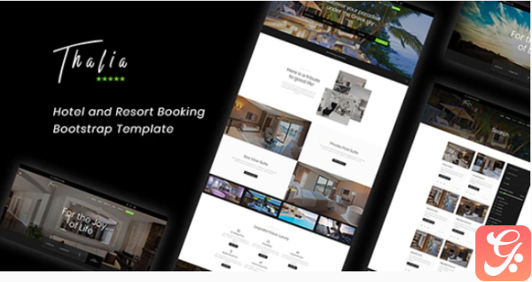 Thalia Hotel and Resort Booking Bootstrap Template