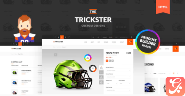The Trickster Multipurpose HTML Product Builder and Shop