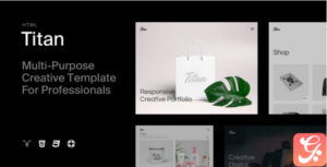 Titan - Creative HTML5 Template