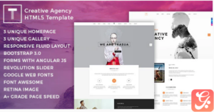 Trasua - Creative Agency HTML5 Template