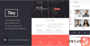 Trio - Bootstrap Responsive Multipurpose Template