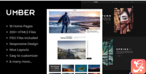 Umber | Photography HTML5 Template