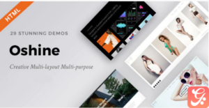 Oshine - Creative Multi-Purpose HTML Template