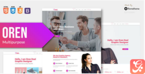 OREN - Responsive Multi-purpose HTML Template