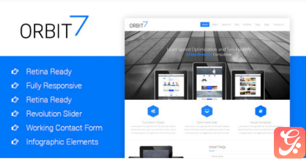 Orbit7 Creative Multipurpose HTML5 Template