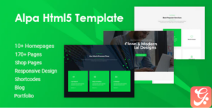 Alpa | Responsive Multipurpose HTML5 Website Template
