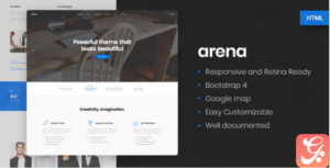 Arena - Business & Agency HTML5 Template