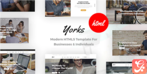 Yorks - Modern HTML5 Template For Businesses & Individuals