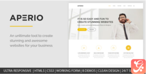 Aperio - Multipurpose HTML Template