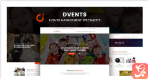 Dvents - HTML Template