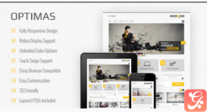 Optimas - Responsive Multipurpose Template
