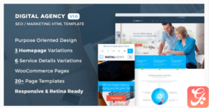 Digital Agency - SEO / Marketing HTML Template