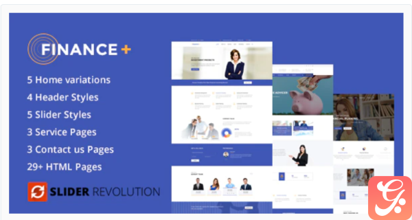 Finance Business and Finance Corporate HTML5 Template