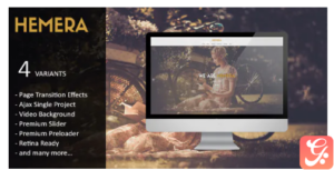 Hemera - Responsive Unique HTML 5 Template