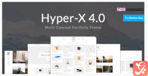HyperX - Responsive Wordpress Portfolio Theme