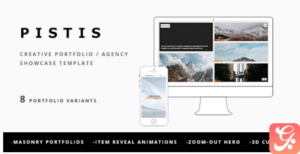 Pistis - Creative Portfolio / Agency Template