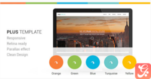 Plus Html One-Page Template