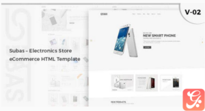 Subas – Electronics Store eCommerce HTML Template