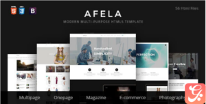 Afela | Flexible Multi-Purpose HTML5 Template