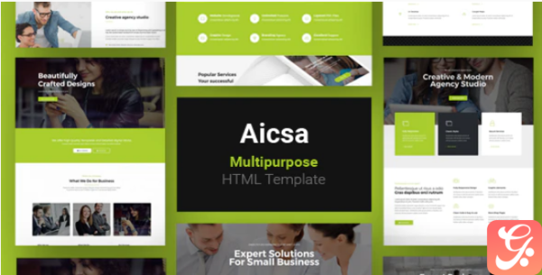 Aicsa - Multipurpose HTML Template