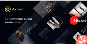 Akroot | It is the Multi-purpose Creative HTML5 Template