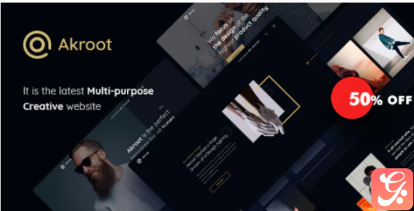 Akroot It is the Multi purpose Creative HTML5 Template