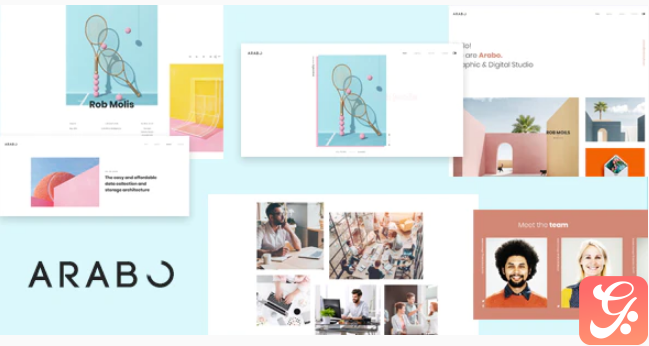 Arabo - Creative Portfolio Template