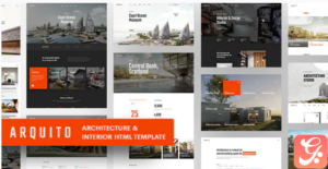 Arquito - 3D Architecture & Interior HTML Template
