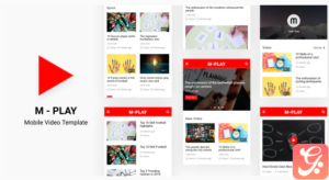 M-PLAY - Mobile Video Template