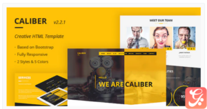 Caliber - Creative Multi Purpose HTML Template