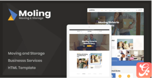 Moling - Moving and Storage Services HTML Template