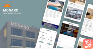 Monaro - Hotel Mobile Template