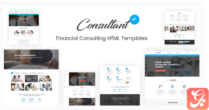 Consolution - Financial Consulting HTML Templates