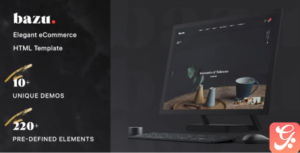 Bazu - Modern and Unique eCommerce HTML Template