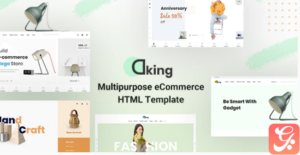 Dking - Multipurpose eCommerce HTML Template