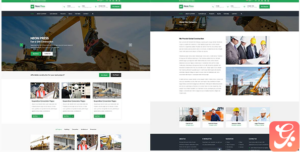Neon-Press - Construction Business HTML template