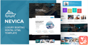 Nevica - Luxury Boats Rental HTML