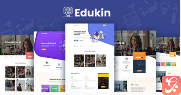 Edukin Education HTML Template