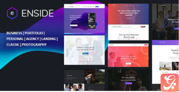 Enside - Multipurpose Onepage Template