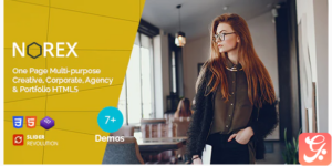 Norex - One Page Parallax