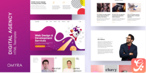 Omyra - Digital Agency HTML Template