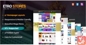 EtroStore - Responsive & Multi-Purpose HTML5 Template