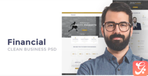 Financial - Clean Business HTML Template