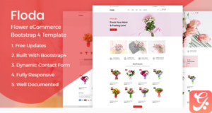 Floda – Flower Store HTML Template