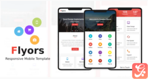 Flyors - Responsive Mobile Template
