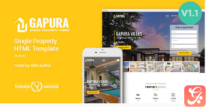 Single Property HTML Template - Gapura