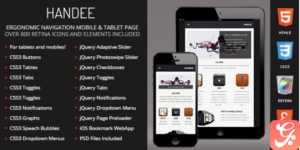 Handee - Mobile Template