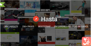 Hasta - Responsive Multipurpose HTML5 Template