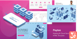 Peyton - Hosting & Cloud Service HTML Template