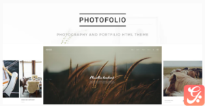 Photofolio - Photography & Portfolio HTML Template